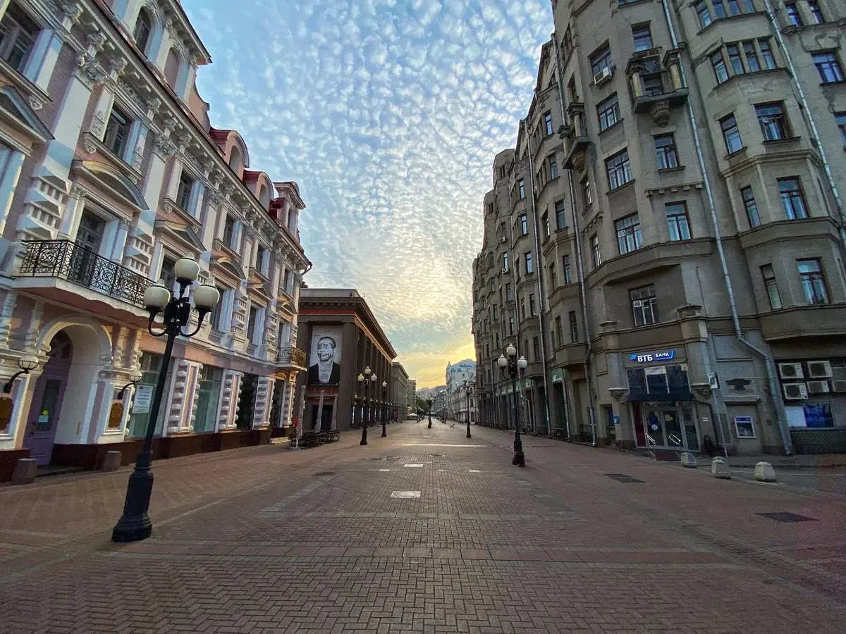 Старый Арбат в Москве