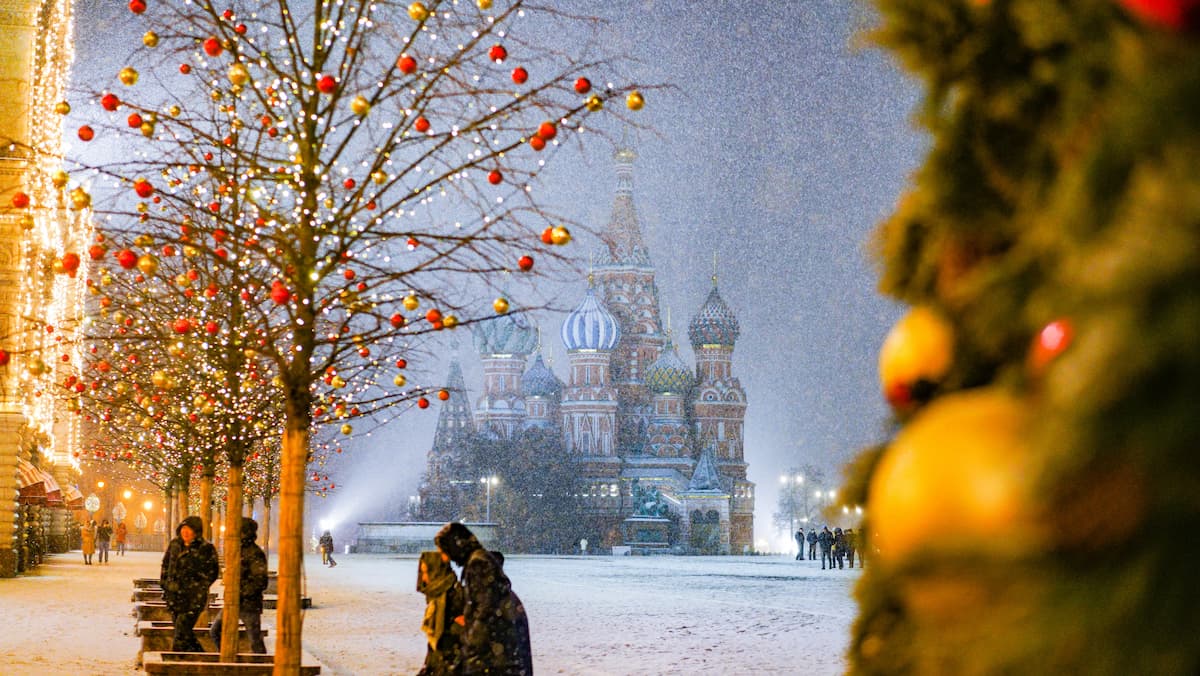 Новогодние локации в Москве